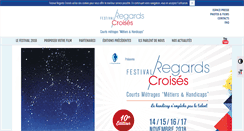 Desktop Screenshot of festivalregardscroises.com